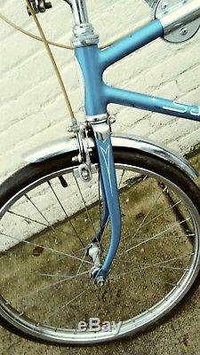 1966 Schwinn Stingray Fastback 5-Speed Sky Blue Vintage Muscle Bike Pre-Owned