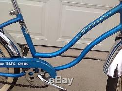 1966 Schwinn Stingray SLIK CHIK Vintage Girls Muscle Bike