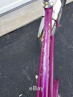 1966 Schwinn Stingray Violet Vintage Muscle Bicycle Banana Seat Coaster Break