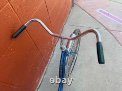 1967 Schwinn Hollywood Vintage Bicycle Blue Original Antique Cruiser Bike