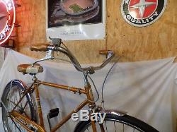 1967 Schwinn Racer Radiant Coppertone Gold Road Cruiser Bike Vintage Bicycle S5