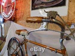 1967 Schwinn Racer Radiant Coppertone Gold Road Cruiser Bike Vintage Bicycle S5