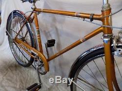 1967 Schwinn Racer Radiant Coppertone Gold Road Cruiser Bike Vintage Bicycle S5