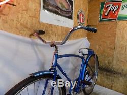 1967 Schwinn Speedster Fastback Mens Vintage Road Bicycle Suburban Manta Ray 70