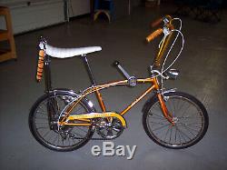 1967 Schwinn Sting-Ray Fastback bicycle, vintage coppertone Stingray