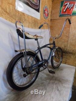 1967 Schwinn Stingray Banana Seat Muscle Bike S7 Slik Coppertone Rat Rod Vintage