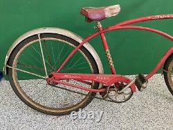 1967 Schwinn Tiger Bicycle Red Vintage