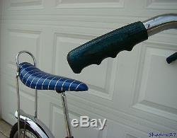 1968 Schwinn Stingray Boys Blue Banana Seat Muscle Bike S2 Early Krate Vintage