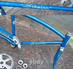 1968 Schwinn Fastback Bike FRAME FORK CRANK ++ Vintage Stingray Lowrider Bicycle