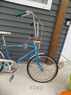 1968 Schwinn Fastback Stingray 5-speed Muscle Bike Krate Vintage Blue Vintage