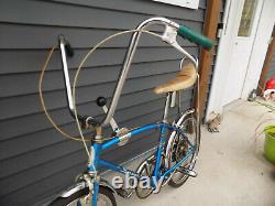 1968 Schwinn Fastback Stingray 5-speed Muscle Bike Krate Vintage Blue Vintage