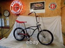 1968 Schwinn Stingray Banana Seat Rat Rod Muscle Bike Springer Slik Vintage