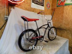 1968 Schwinn Stingray Banana Seat Rat Rod Muscle Bike Springer Slik Vintage