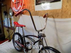 1968 Schwinn Stingray Banana Seat Rat Rod Muscle Bike Springer Slik Vintage