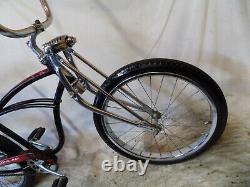 1968 Schwinn Stingray Banana Seat Rat Rod Muscle Bike Springer Slik Vintage
