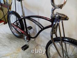 1968 Schwinn Stingray Banana Seat Rat Rod Muscle Bike Springer Slik Vintage