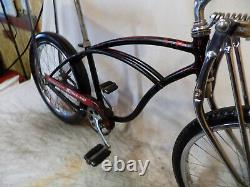 1968 Schwinn Stingray Banana Seat Rat Rod Muscle Bike Springer Slik Vintage