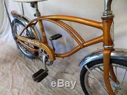 1968 Schwinn Stingray Midget Mini Muscle Bike Vintage Krate Coppertone Deluxe 16