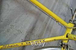 1968 Schwinn Varsity Vintage Touring Road Bike 55cm Medium Steel 10S USA Shipper