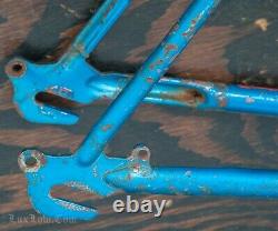 1968 Sky Blue Stingray Bike FRAME Vintage Schwinn 20 Lowrider Cruiser Bicycle