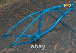 1968 Sky Blue Stingray Bike FRAME Vintage Schwinn 20 Lowrider Cruiser Bicycle