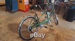 1968 Vintage SCHWINN De Luxe TWINN Green 5-Speed Tandem Bicycle