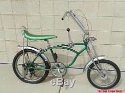 1968 Vintage Schwinn Sting-Ray Pea Picker Krate Stingray Bicycle Bike 5 Speed