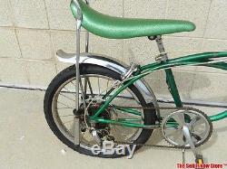 1968 Vintage Schwinn Sting-Ray Pea Picker Krate Stingray Bicycle Bike 5 Speed