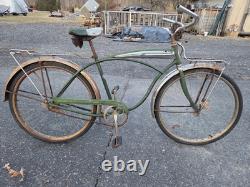 1968 schwinn panther slimline 26 campus green vintage Bicycle