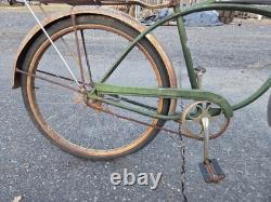 1968 schwinn panther slimline 26 campus green vintage Bicycle