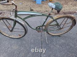 1968 schwinn panther slimline 26 campus green vintage Bicycle
