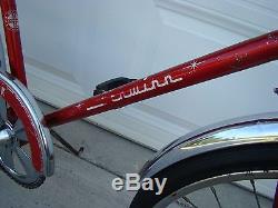 1969 Schwinn Fastback Stingray 5-speed Stik Shift Red Muscle Bike Krate Vintage