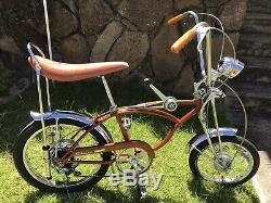 1969 SCHWINN Stingray COPPER KRATE 5 Speed Disc Brake Coppertone vintage Custom