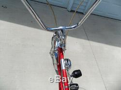 1969 Schwinn Apple Krate Stingray Vintage Banana Seat Muscle Bike Stik S2 Red 69