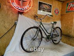 1969 Schwinn Breeze Ladies 3-speed Green Vintage Road Cruiser Bike Collegiate S5