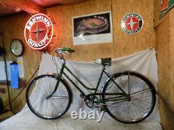 1969 Schwinn Breeze Ladies 3-speed Green Vintage Road Cruiser Bike Collegiate S5