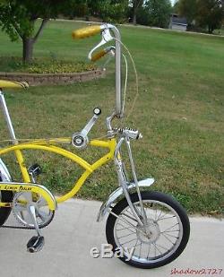 1969 Schwinn Lemon Peeler Krate Bicycle Vintage Apple Stingray 5-speed Stik Slik