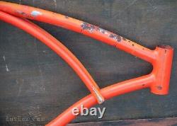 1969 Schwinn Orange Krate Bike FRAME Vintage Stingray Lowrider Cruiser Bicycle 5