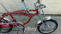 1969 Schwinn Stingray APPLE KRATE Bicycle 1 owner bike vintage sting ray