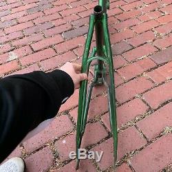 1969 Schwinn Twinn Tandem Bicycle Frame Vintage Rare Campus Green