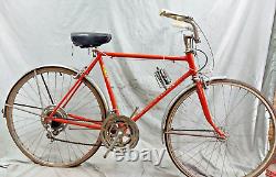 1969 Schwinn Varsity Vintage Touring Road Bike 56cm Medium Steel USA Made/Ships