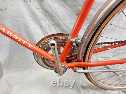 1969 Schwinn Varsity Vintage Touring Road Bike 56cm Medium Steel USA Made/Ships