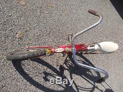 1969 Schwinn midget Stingray bicycle red 16 sting ray vintage banana seat