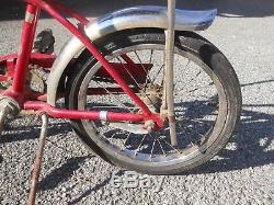1969 Schwinn midget Stingray bicycle red 16 sting ray vintage banana seat