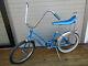 1969 Vtg Girls Schwinn Sky Blue Krate Bike Stingray Slik Chik Bicycle 12 Pics