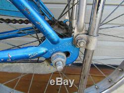 1969 Vtg Girls Schwinn Sky Blue Krate Bike Stingray Slik Chik Bicycle 12 Pics
