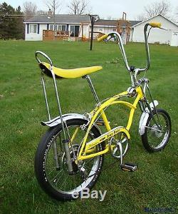 1970 Schwinn Lemon Peeler Krate Bicycle Vintage Apple Stingray 5-speed Stik Slik