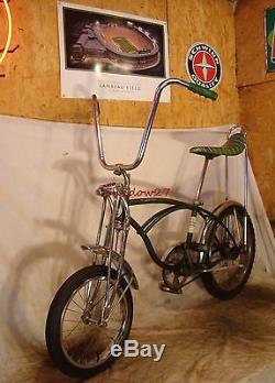 1970 SCHWINN PEA PICKER KRATE VINTAGE STINGRAY BANANA SEAT BIKE S2+SPRINGER 20