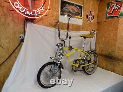 1970 Schwinn Lemon Peeler Krate Muscle Bike Vintage Stingray 5-speed Stik S2 70