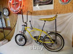 1970 Schwinn Lemon Peeler Krate Muscle Bike Vintage Stingray 5-speed Stik S2 70